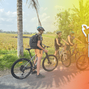 Ubud: Downhill Bike Tour with Rice Fields, Volcano and Meal Ubud: Downhill Bike Tour with Rice Fields, Volcano and Meal