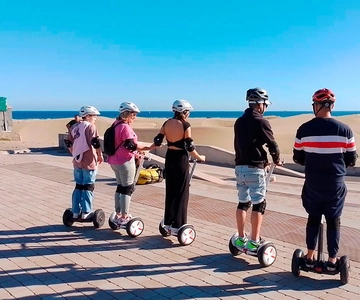 2-H Experiencia en Segway al atardecer o por la mañana cerca de las Dunas de Arena