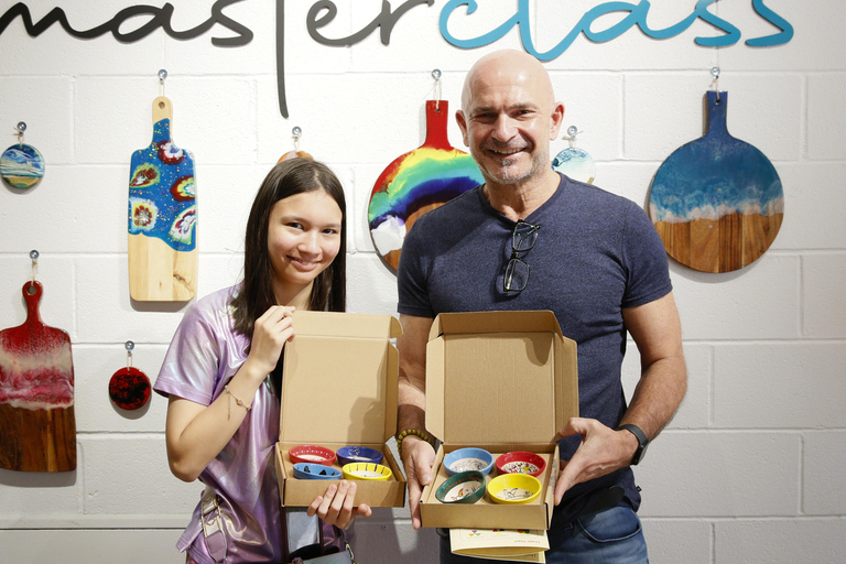 Melbourne: Aulas de pintura e degustação de pratos e tigelas de cerâmicaTaças Abundance - 12cm (Conjunto de 2)