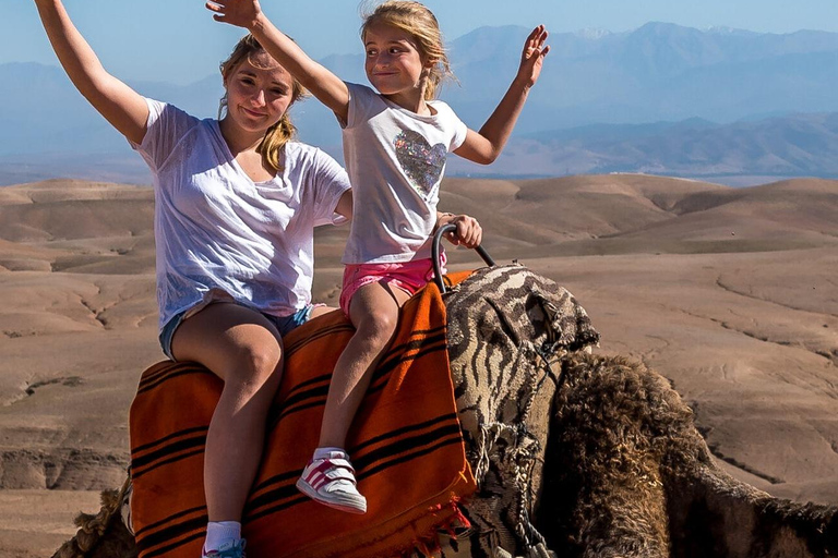 Marrakech: Agafay Desert Quad Bike, Camel Ride, Pool & Lunch Desert Agafay : Quad Biking, Camel Ride, Lunch & Pool