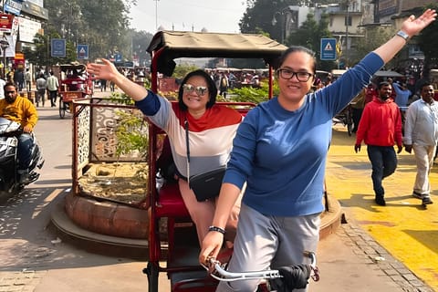 Old Delhi: 3-Hour Private Tuk-Tuk/Rickshaw Ride Tour