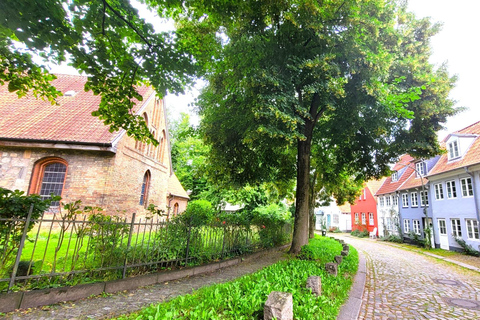 Flensburg: Ontspannen wandelen in historische oude binnenstad en haven