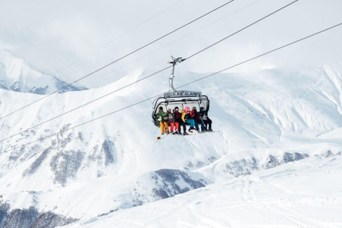 Tbilisi: Gudauri & Kazbegi Winter Action – Pickup & Views