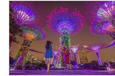 Singapore River Cruise, Spectra & Garden Rhapsody Light Show
