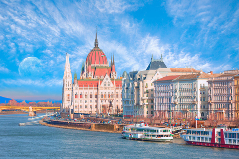 Privater Transfer: Wien nach Budapest mit 2 Stunden Sightseeing