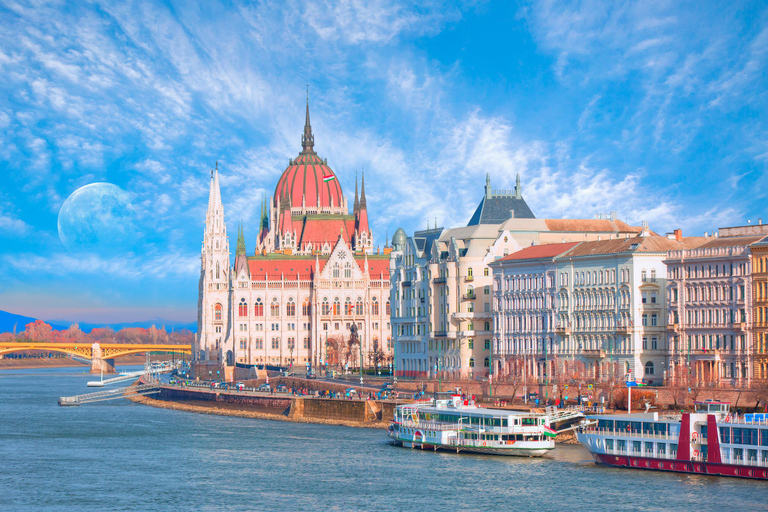 Privat överföring: Wien till Budapest med 2 timmars sightseeing