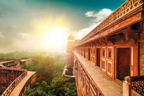 New Delhi: Taj Mahal Sunrise & Sunset & Agra Tour Sunset: Taj Mahal & Agra Tour