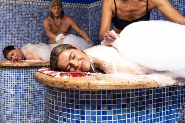 Visit Turkish Bath with Scrub-Foam Massage&Hotel Pick Up Included in Bodrum, Turkey