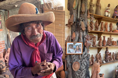 Tour dei capolavori di Oaxaca: Ceramiche, Alebrijes e Argilla Nera