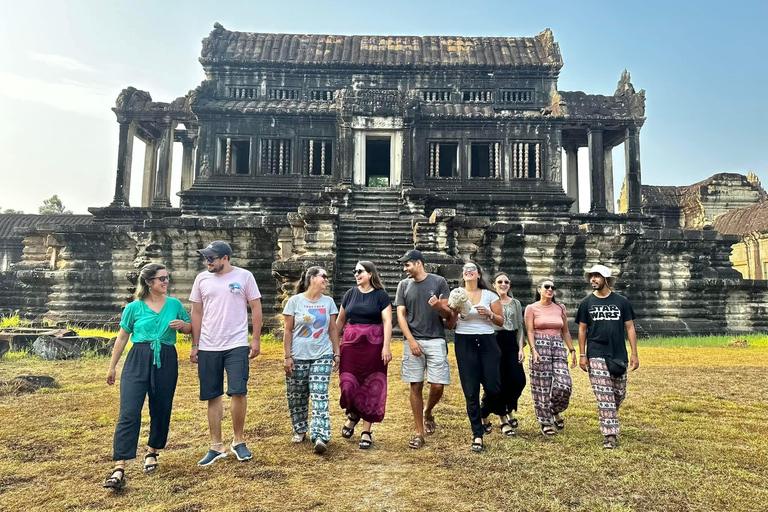 Phnom Penh: Fly-In Angkor Wat Tour & Flex-Airport Transfers⁠ Option 1: Angkor Temples w/ Hotel Pickup & Airport Drop-off