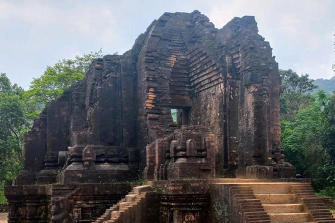 Fantastisk My Son Holyland solnedgång och båttur till Hoi An Ancient