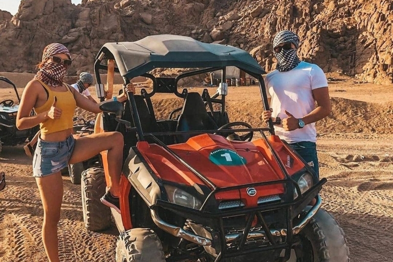Sharm: Woestijnavonturen ATV, Buggy, Paardrijden & KameeltochtSharm: ATV, Buggy, Paardrijden & Kameeltocht met Ontbijt