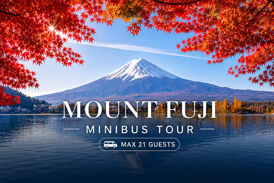 Tokio: Minibus-Tour zum Berg Fuji, Kawaguchi-See & Oshino Hakkai. Foto: GetYourGuide Tokio: Minibus-Tour zum Berg Fuji, Kawaguchi-See & Oshino Hakkai. Foto: GetYourGuide