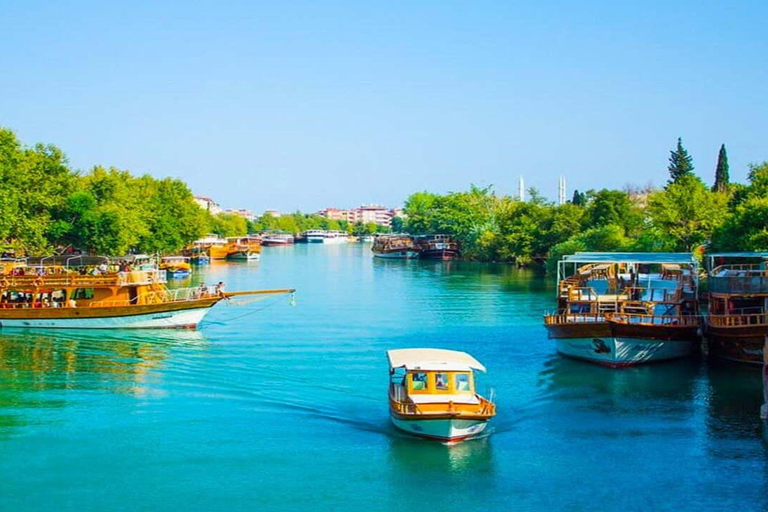 Manavgat: Riverboat Tour Waterfall, Bazaar and River Cruise Riverboat Tour Waterfall, Bazaar (No Transfer)