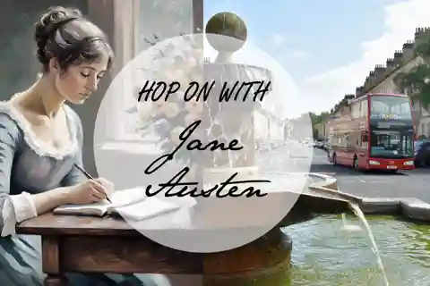 Hoppa på med Jane Austen i Bath : Busstur och rundvandring