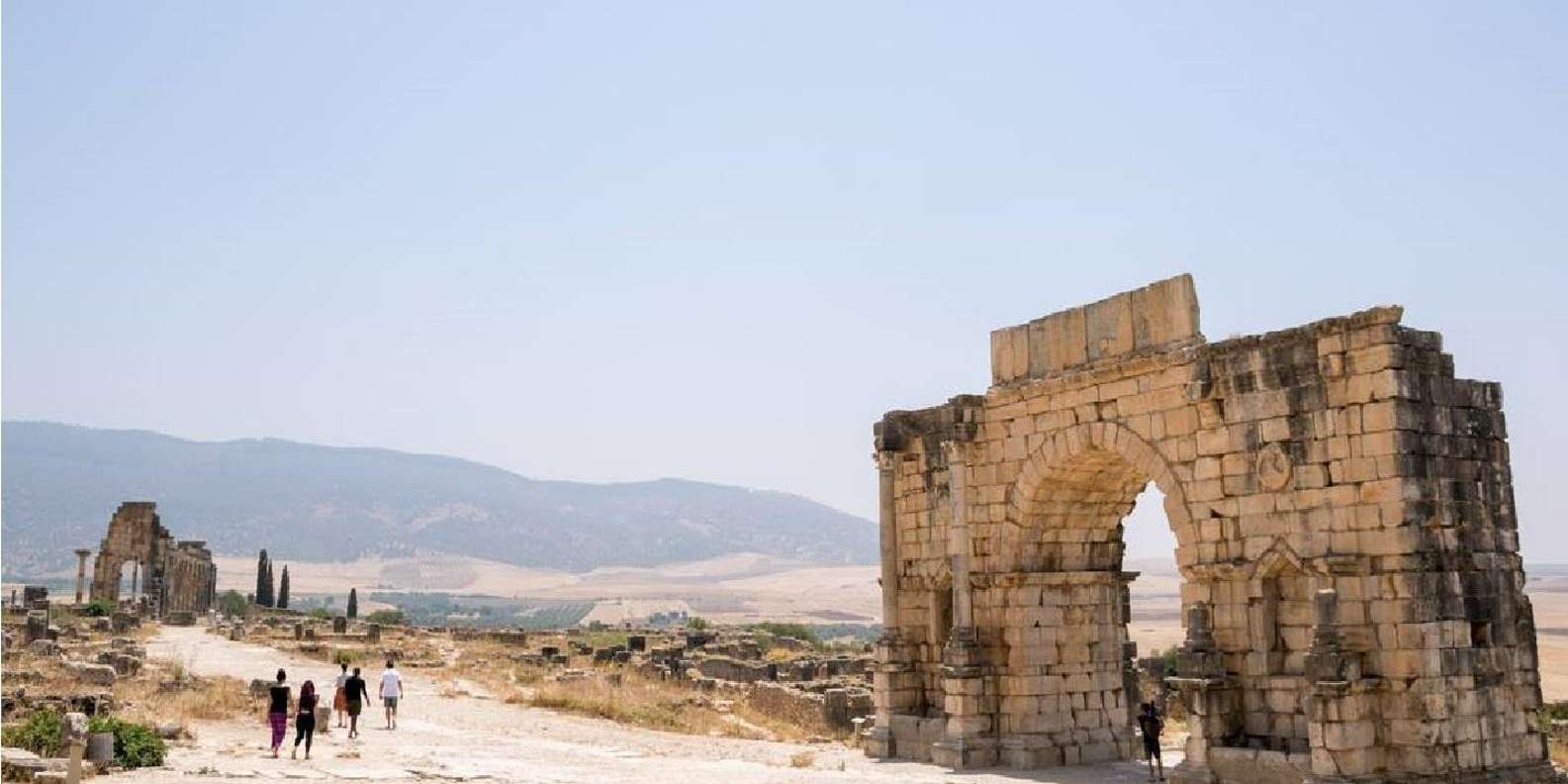 Da Fez Tour di un giorno a Volubilis Moulay Idriss e Meknes