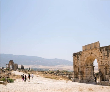 De Fez: Excursão de 1 dia a Volubilis, Moulay Idriss e Meknes