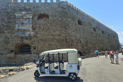 Heraklion: Electric Tuk Tuk City Tour 3 HOUR TOUR