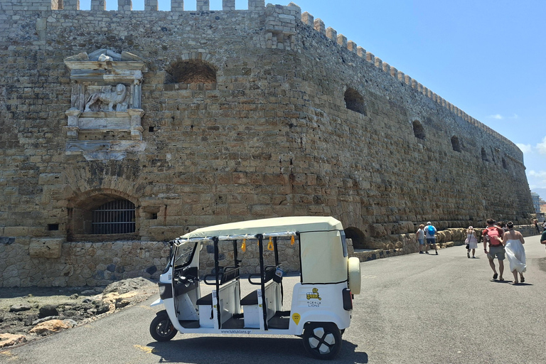 Heraklion: Electric Tuk Tuk City Tour 3 HOUR TOUR