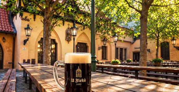 Prague: U Fleků Brewery Tour with Beer and Guide