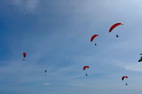 Bali Paragliding Experience at Pandawa Beach With Instructor Paragliding Hotel Transfer Without Ticket