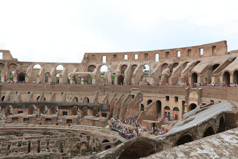 Rom: Colosseum Colosseum, Forum Romanum, Palatinkullen Guidad tur