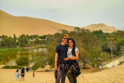 Excursion d&#039;une journée : les îles Ballestas et Huacachina en une journée