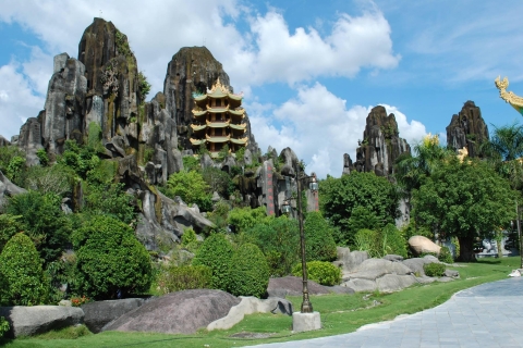 Hue City - Hoi An/Da Nang via Marble Moutains by Private Car Private 1 way Transfer from Hoi An/DaNang to Hue