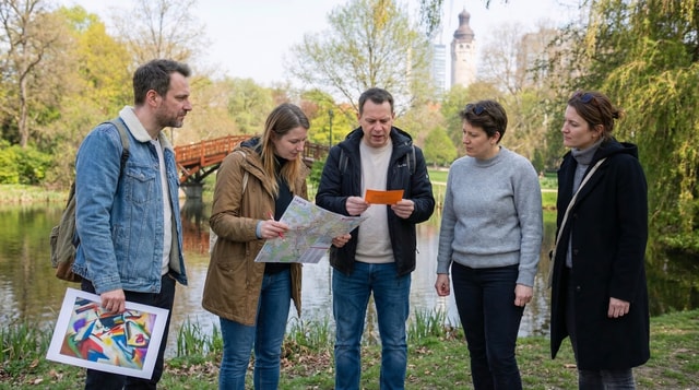 Leipzig Graphisches Viertel: Outdoor Escape Game