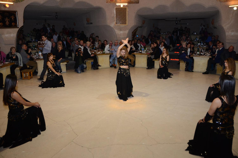 Cappadocia: Cave Turkish Night Show with Dinner & Drinks Turkish Night Show with Dinner & Unlimited Drinks