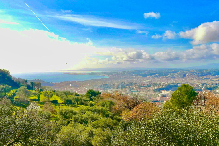 Grand tour panoramique de la Côte d&#039;Azur à vélo (6h de Nice)