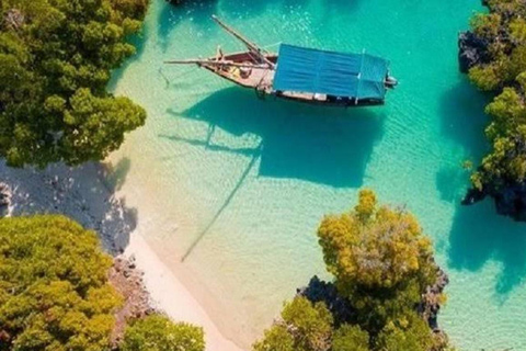 ZANZIBAR: SAFARI BLUE PRIVATE TOUR (KWALE ISLAND)& SEA FOOD