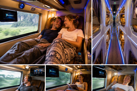 Ninh Binh to Phong Nha: VIP 20-Cabin Luxury Bus Transfer