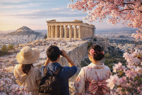 Acropolis & Parthenon: Japanese Guide & Skip-the-Line Ticket