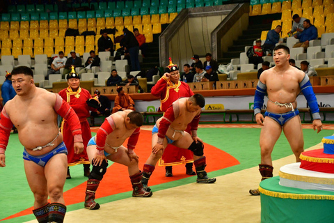 Ulaanbaatar: Mongolian Bökh Wrestling Tournament Experience Option 1: Standard seat