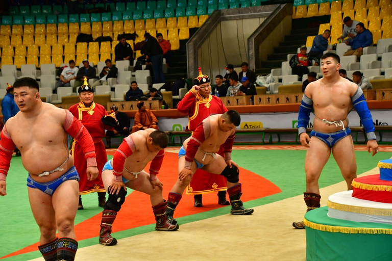 Ulaanbaatar: Mongolian Bökh Wrestling Tournament Experience Option 1: Standard seat