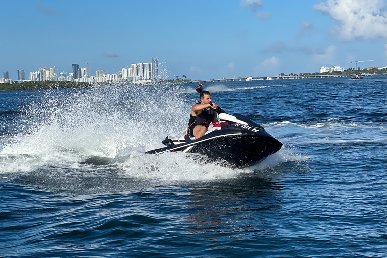 North Bay Village Miami: Przygoda na skuterze wodnym z rejsem łodzią