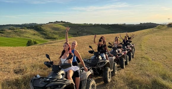 Durrës: Guided ATV Quad Bike Tour with Adriatic Sea Views