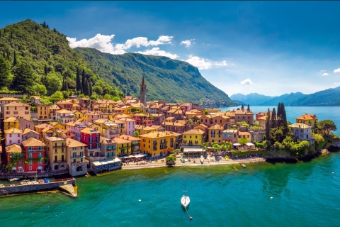 Von Mailand aus: Como, Bellagio & Lugano Tour mit SeekreuzfahrtComer See, Bellagio und Lugano Perle der Schweiz