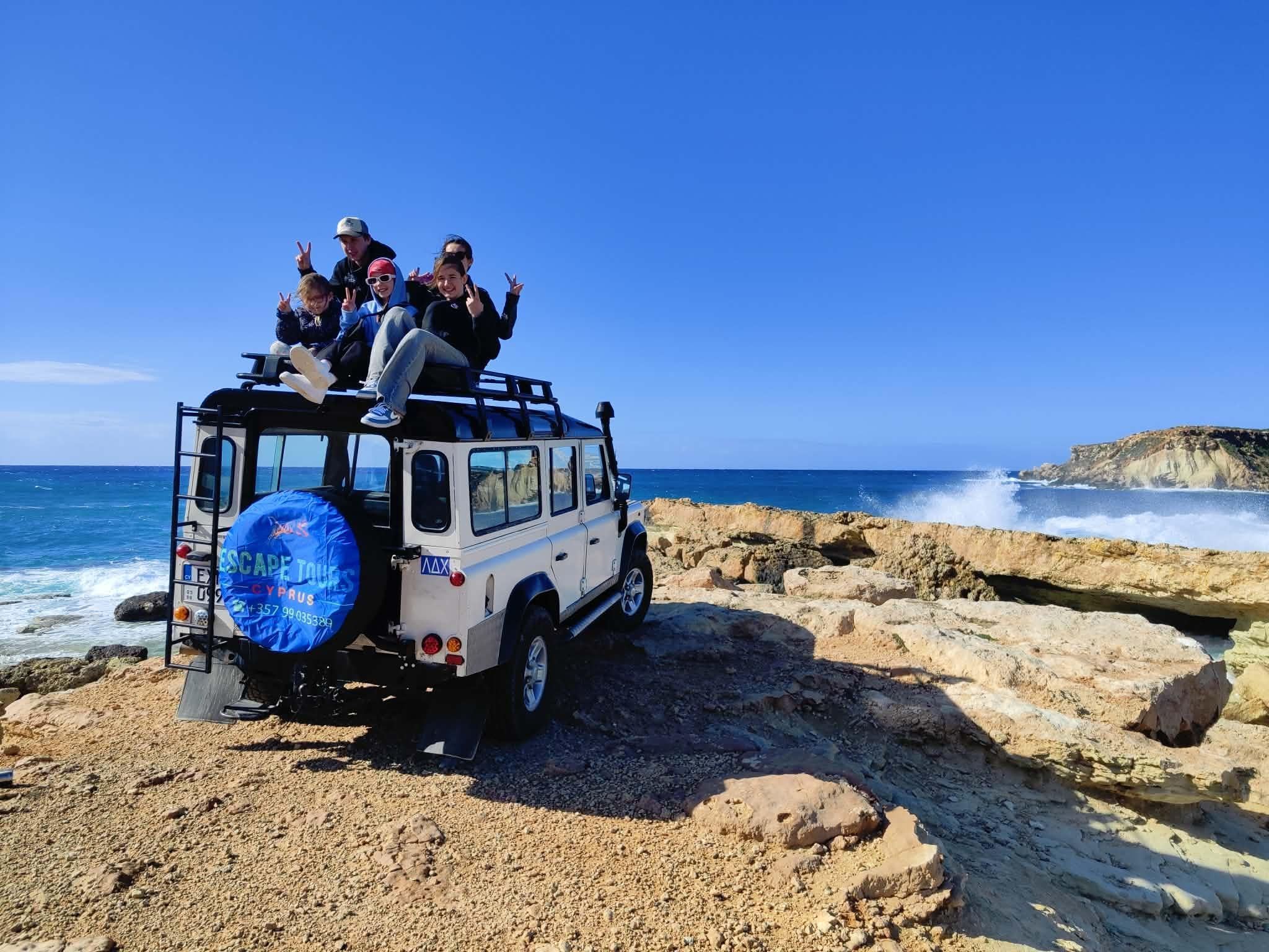 Paphos: Halbtägige private Safari im Geländewagen nach Akamas