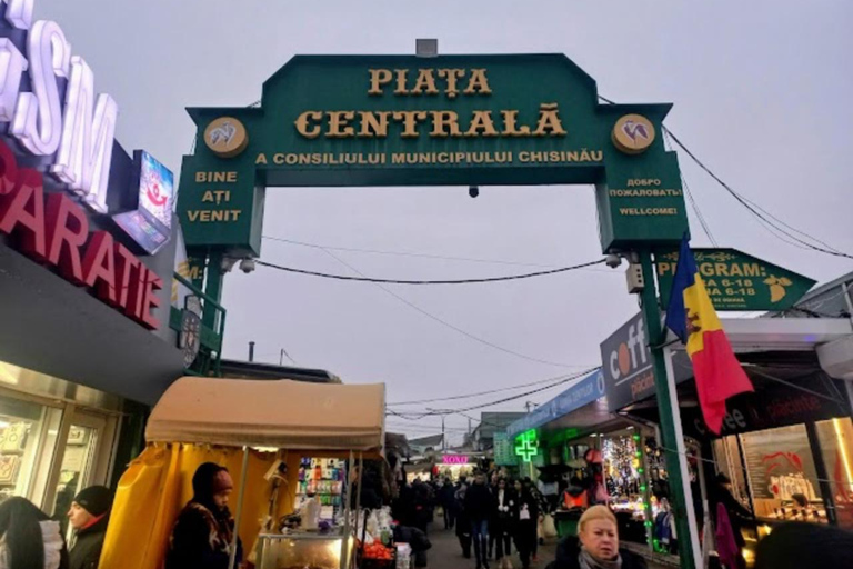 Chisinau: Central Market Food Tour with Tastings