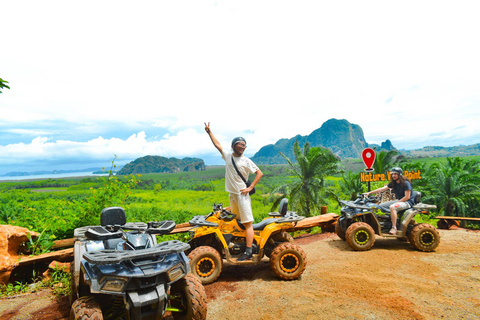 Krabi: Naturutsiktspunkt Off-Road ATV-äventyr30 minuters ATV-resa