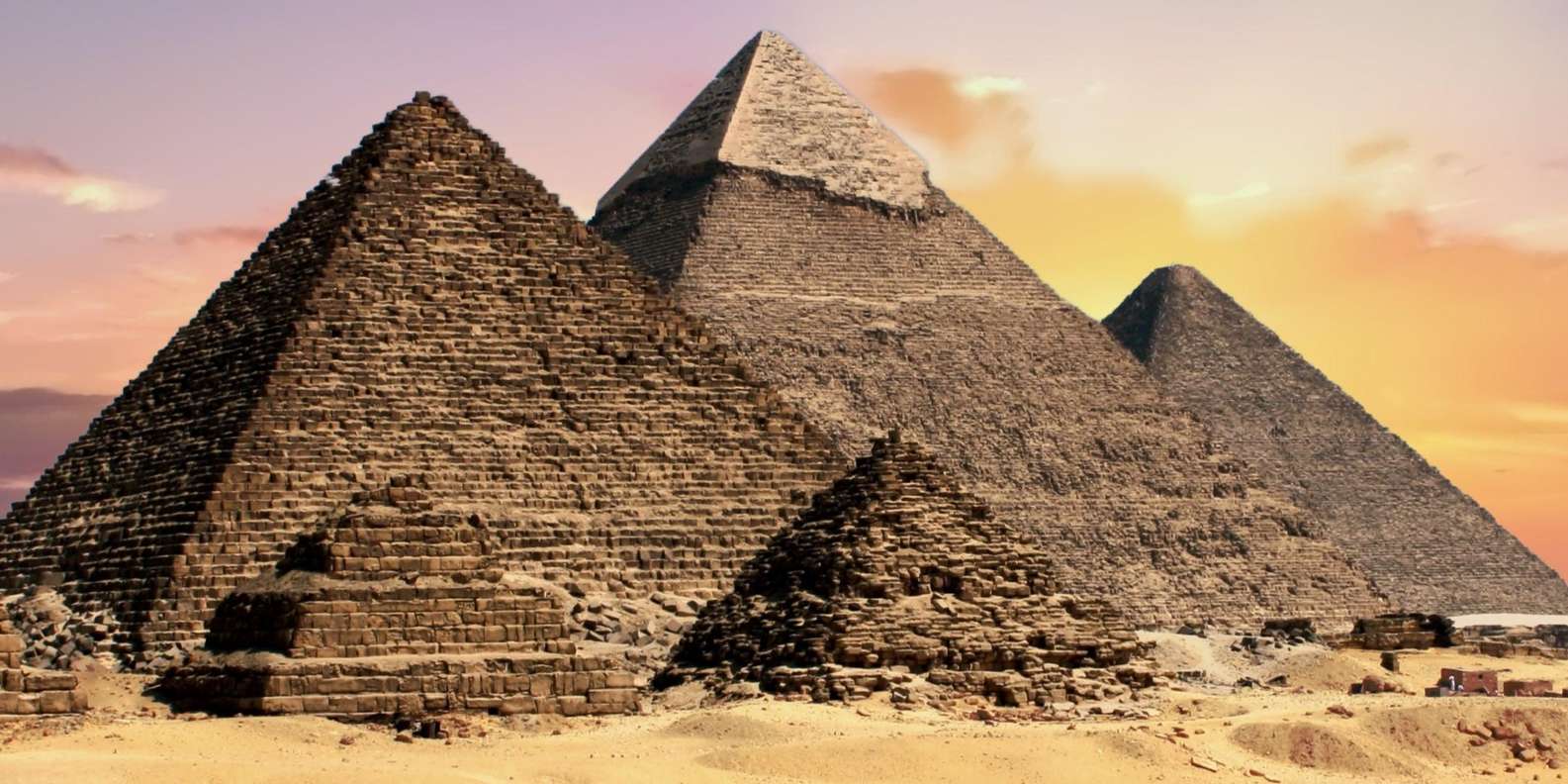 Visite guidée des pyramides de Gizeh au lever du soleil avec