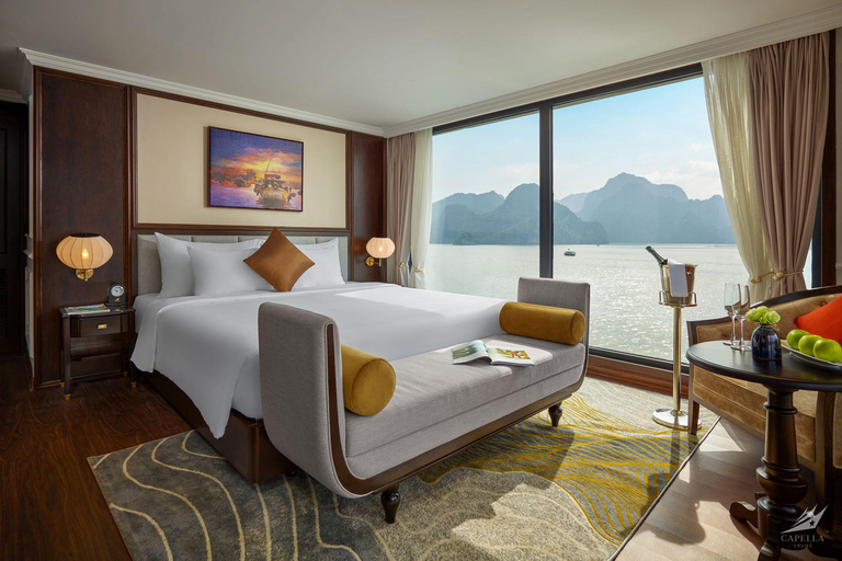 Hanoi: 2-Day Lan Ha, Halong 5-Star Cruises w/Balcony,Bathtub From Hanoi: 2 Days Halong 5 Stars Cruise w/ Balcony, Bathtub