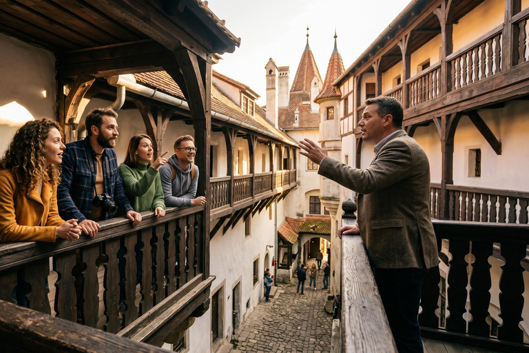 Bucharest : Dracula’s Castle, Peles Castle & Medieval Brasov Audio guide in +24 languages