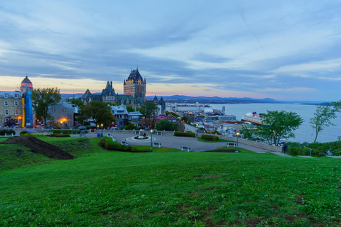 Een grote wandeltocht in Quebec City