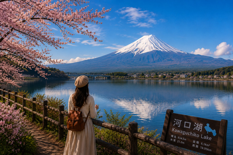 Tokyo: Mt Fuji & Oishi Park & Lake Kawaguchi & Oshino Hakkai