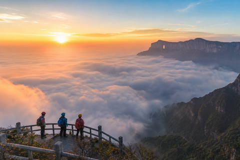 Zhangjiajie: Qixing Mountain Tickets & Adventure Options Cliff Hammock Via Ferrata Route