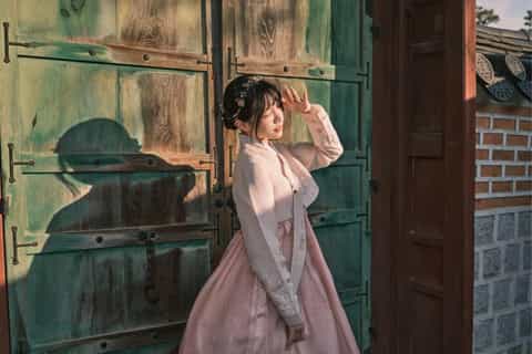 Seoul : experience cinematographique en hanbok avec photos