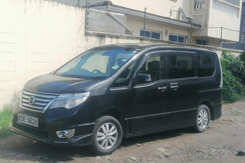 Depuis l'aéroport de Mombasa : Transfert à Diani en minibus (5 pax)